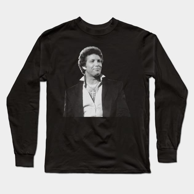80s Tom Jones Long Sleeve T-Shirt by Liar Manifesto